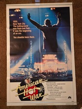 AMERICAN HOT WAX Original 1978 27x41 Movie Poster, JAY LENO, CHUCK BERRY picture