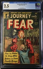 JOURNEY INTO FEAR #14 - CGC 2.5 - (1953, Superior) picture