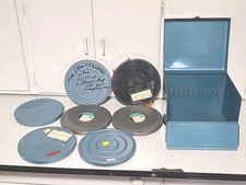 Lot of Vintage 1960s-1970s 8mm ? Family Travel Home Movie Film Reels & Box picture