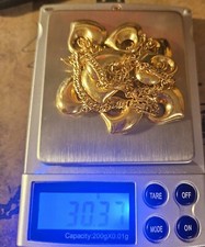 18k JAPAN MONACA SET NECKLACE&BRACELET. 30.37grams Both. picture