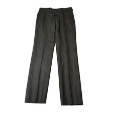 J.Crew Thompson Mens Charcoal Wool Blend Dress Pants 31x32 AA552 FA20 picture