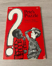 Pete's Puzzle - Esther K. Meeks 1972 Xerox PB Illustrated Don Madden vintage picture