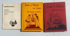 VTG Juan y Maria En Casa Spanish Books | 1950’s Set Of 3 | By The Steck Company picture