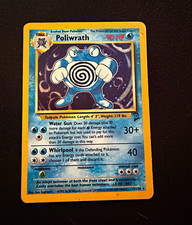 Pokemon TCG Poliwrath 013/102 Base Set Holo Rare ENG Stage 2 90HP 2000 picture