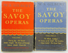 W S Gilbert The Savoy Operas Vol 1 & 2 Oxford Worlds Classics Hardcover DJ picture