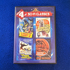 MGM 4 Movie Sci-Fi Classics DVD NTSC NR Still Galleries English picture