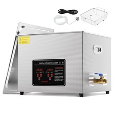 Uimoso 15L Ultrasonic Cleaner with Heater Timer & Basket Digital Sonic Machine picture