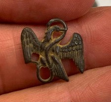 Mexican Revolution Military Insignia Gold Plated Dug 1910’s picture