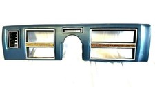 1975 - 1979 Lincoln Continental Dash Panel Trim Around Speedometer Blue OEM picture