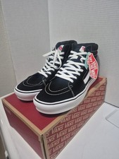 VANS ComfyCush Sk8-Hi Sneakers Classic Black/True White Size 13 Men's picture