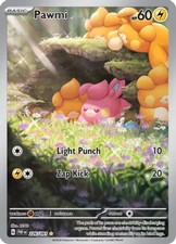 Pawmi - 226/091 - Illustration Rare Pokemon Lightly Played Paldean Fates picture