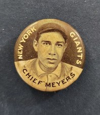 1910-12 Sweet Caporal Pins P2 Chief Meyers New York Giants Native American picture