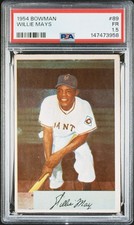 Willie Mays 1954 Bowman #89 PSA 1.5 FR - GIANTS picture