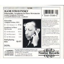 Stravinsky: Petrouchka [CD] [*READ*, GOOD Cond.] picture