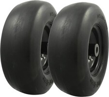 2 Flat Free Tires For Toro TimeCutter SS 4235 Cub Cadet 50 Troy-Bilt Mustang 42 picture