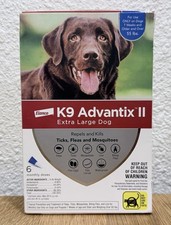 K9 ADVANTIX II For Extra Large Dogsover 55 Lbs 6 Month Dose 4295 picture