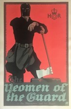 ca1920s Original Gilbert & Sullivan Poster Yeomen Of The Guard picture