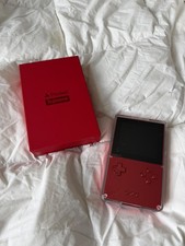 Supreme Analogue Pocket Red Handheld Gaming Console – Excellent Condition picture