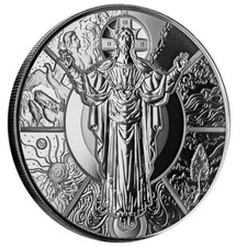 2024 5 oz Silver Coin - Jesus The Creator .999 Silver Coin (BU) #A723 picture