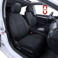 EKR Custom Fit Civic Seat Cover Leather for Honda Civic Sedan 2022-2026 Full Set picture