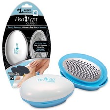 Original PedEgg Professional Foot File Callus Remover w/ Finishing Pads picture