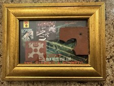White Star Line RMS Titanic Olympic Smoking Room Barber Shop Tile Artifact picture