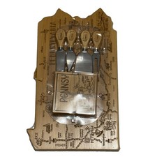 Totally Bamboo Pennsylvania Destination board,puzzle coaster & cheese tool set picture