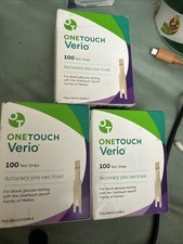 300 OneTouch VERIO TEST STRIPS Exp Date 09/31/2026 Sealed Good USA 3Boxes— picture