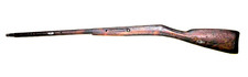 Finnish Mosin Nagant M91 Long Rifle Wood Stock - Cracked picture