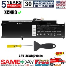 XCNR3 Laptop Battery for Dell Latitude 13 7370 E7370 Series WY7CG MH25J 34Wh picture