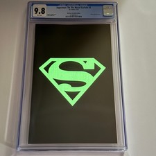 Superman '78 The Metal Curtain #2 CGC 9.8 BTC Glow in the Dark Ltd 1000 GITD picture