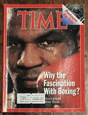 TIME Magazine Mike Tyson Boxing Cover  VTG Sports Memorabilia  June 27, 1988 picture