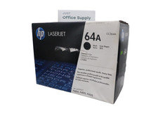 Genuine HP 64A Black CC364A Print Cartridge  H picture