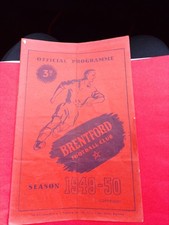 BRENTFORD V CHELSEA  - Div 1 15/1/1950 1949/50 - FOOTBALL PROGRAMME (28) picture