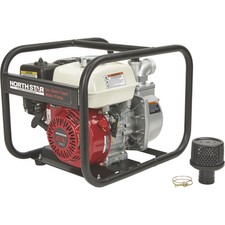 NorthStar Self-Priming Semi-Trash Water Pump, 2in. Ports, 10,010 GPH, 5/8in. picture
