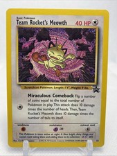 Team Rocket's Meowth 18/53 Wotc Promo Regular picture