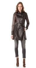 Terra New York Tribeca Trench Coat NOS picture