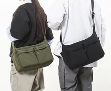 UNIQLO Casual Multi-pocket Messenger Bag Men Women Shoulder Bag Travel Sport Bag picture