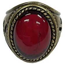 THE SHADOW RING STAINLESS STEEL Prop Replica agent picture