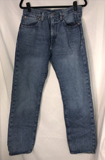 Levi's 551 Z Men's Medium Wash Denim Jean w Trademark Only Tab - 31X32 picture
