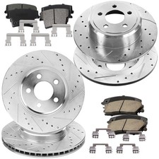 320mm Front and Rear Brake Kit Compatible with 06-18 Dodge Charger picture