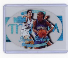 1997-98 Fleer Skybox Metal Universe Titanium #5 Stephon Marbury picture
