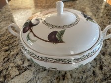 NORITAKE ROYAL ORCHARD PRIMACHINA JAPAN COVERED CASSEROLE WITH HANDLES picture