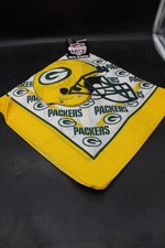 Vintage 1995 Green Bay Packers Bandana Handkerchief 19.5