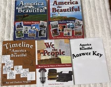 Notgrass America the Beautiful Homeschool History Curriculum 5 Book Set picture