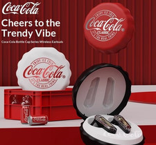 Coca-Cola Coke T13 140th Anniversary Wireless Bluetooth Earphones Earbuds 3Color picture