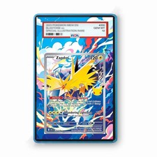Zapdos 133/128 - Gradeguardian Extended Artwork For Psa / Cgc / Bgs / Tag picture