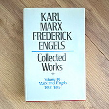Marx & Engels Collected Works Vol 39 1852-1855 Int'l Pub HC DJ 1982 picture