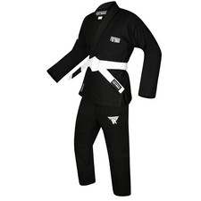 FISTRAGE Jiu Jitsu Gi Patch BJJ Brazilian for Men & Women MMA Uniform with Belt picture