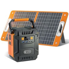 FlashFish 200W Solar Generator 172.8Wh Optional With Solar Panel 60W for Camping picture